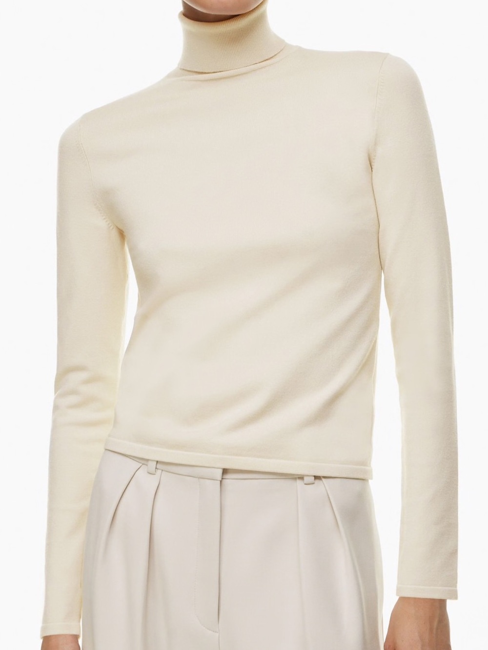 Aritzia  Babaton Leonara Turtleneck Birch